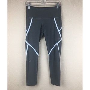 Under Armour Heatgear Womens Compression Grey Ankel Leggings size M